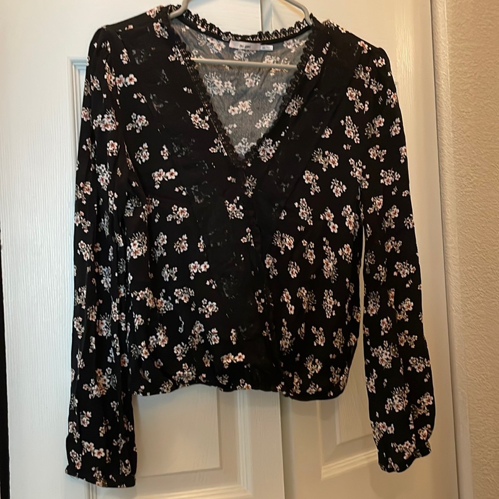 Cropped blouse